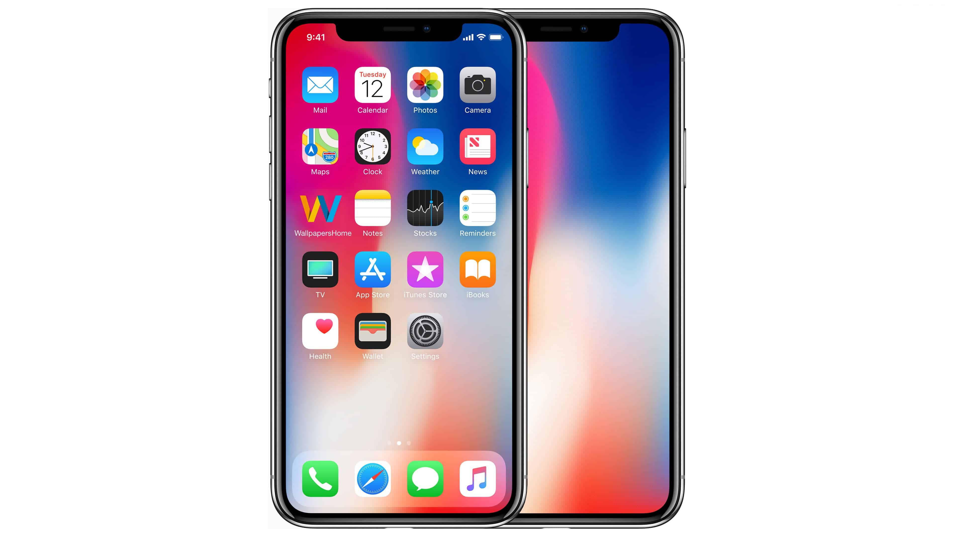 Apple iPhone X Front UHD 4K Wallpaper | Pixelz