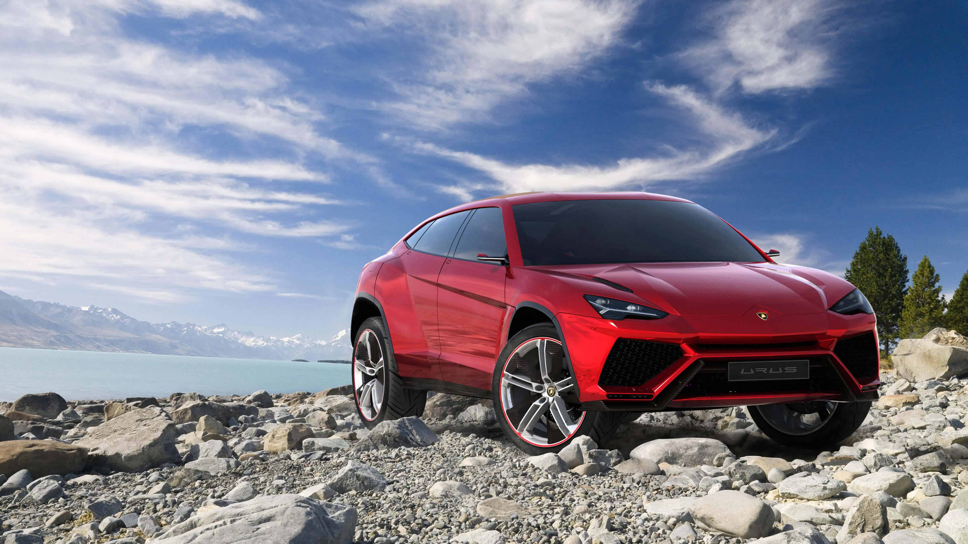 Lamborghini Urus Suv Red UHD 4K Wallpaper | Pixelz