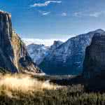 el capitan rock formation yosemite national park california united states 4k wallpaper