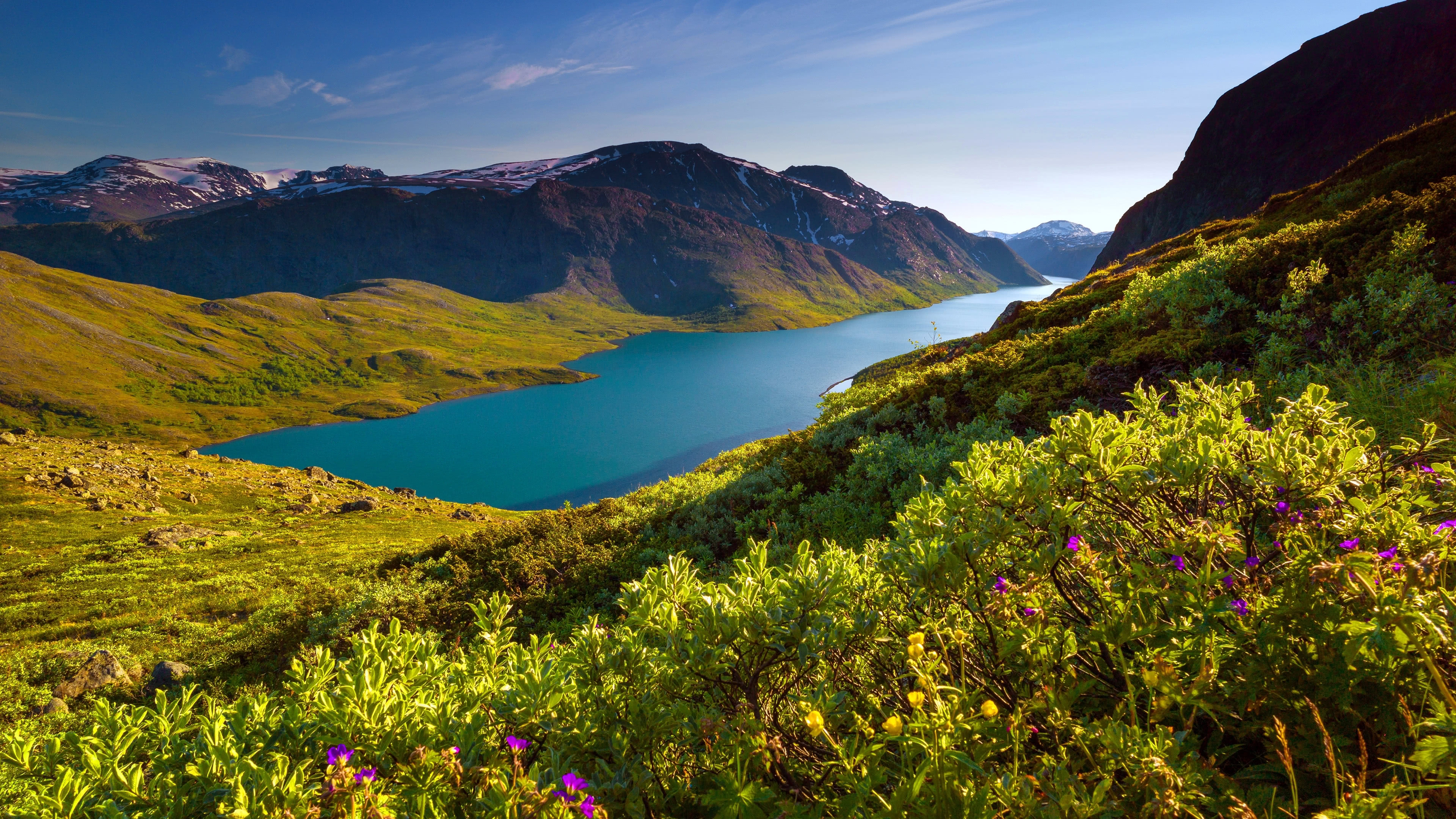 Jotunheimen National Park Mountain Range Norway Uhd 4k Wallpaper Pixelz