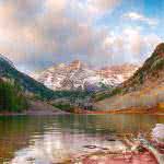 the maroon bells elk mountains rockies colorado united states 4k wallpaper