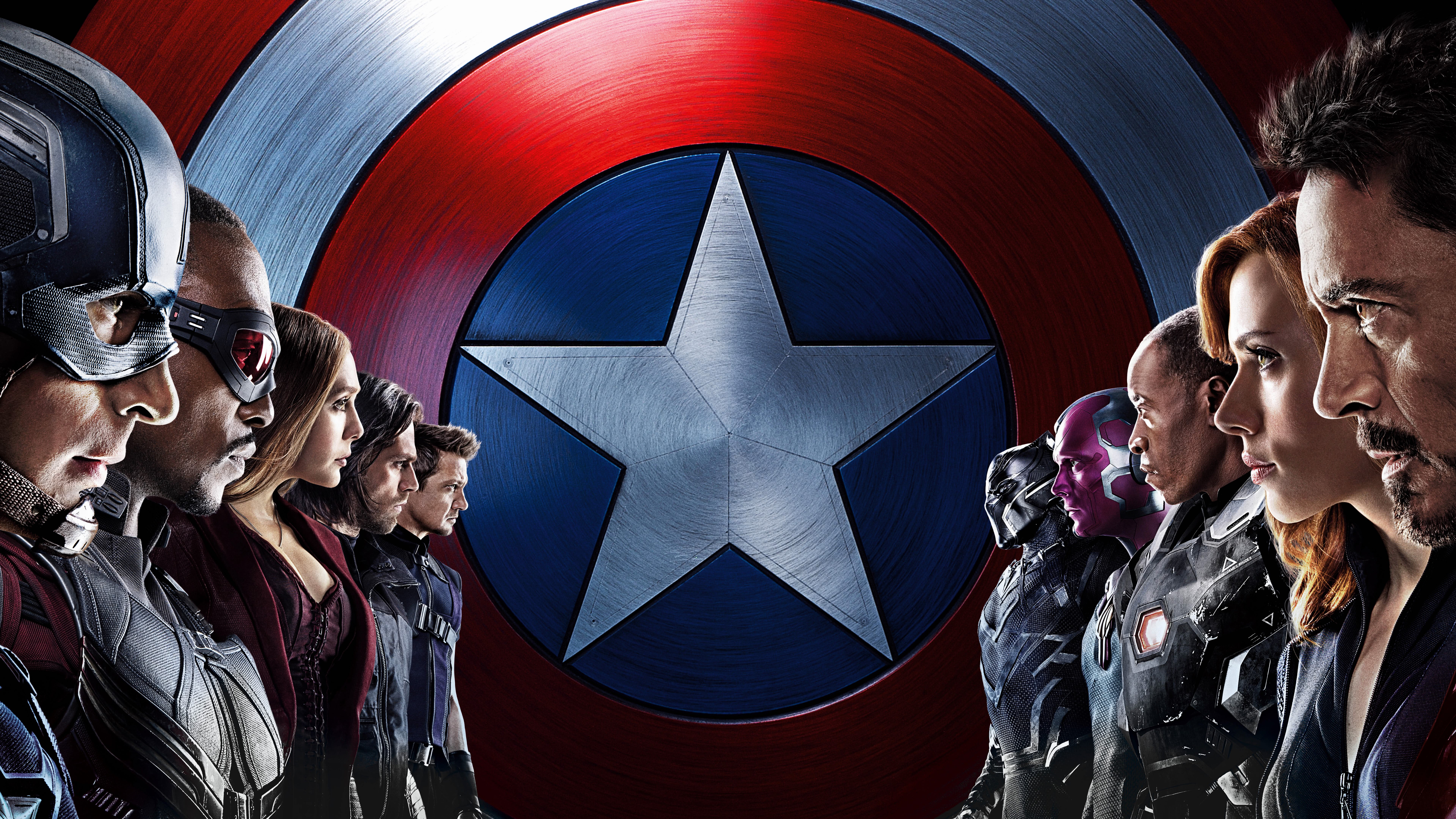 Captain America: Civil War UHD 8K Wallpaper - Pixelz.cc