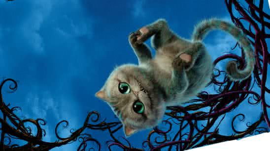 cheshire cat alice through the looking glass 8k wallpaper
