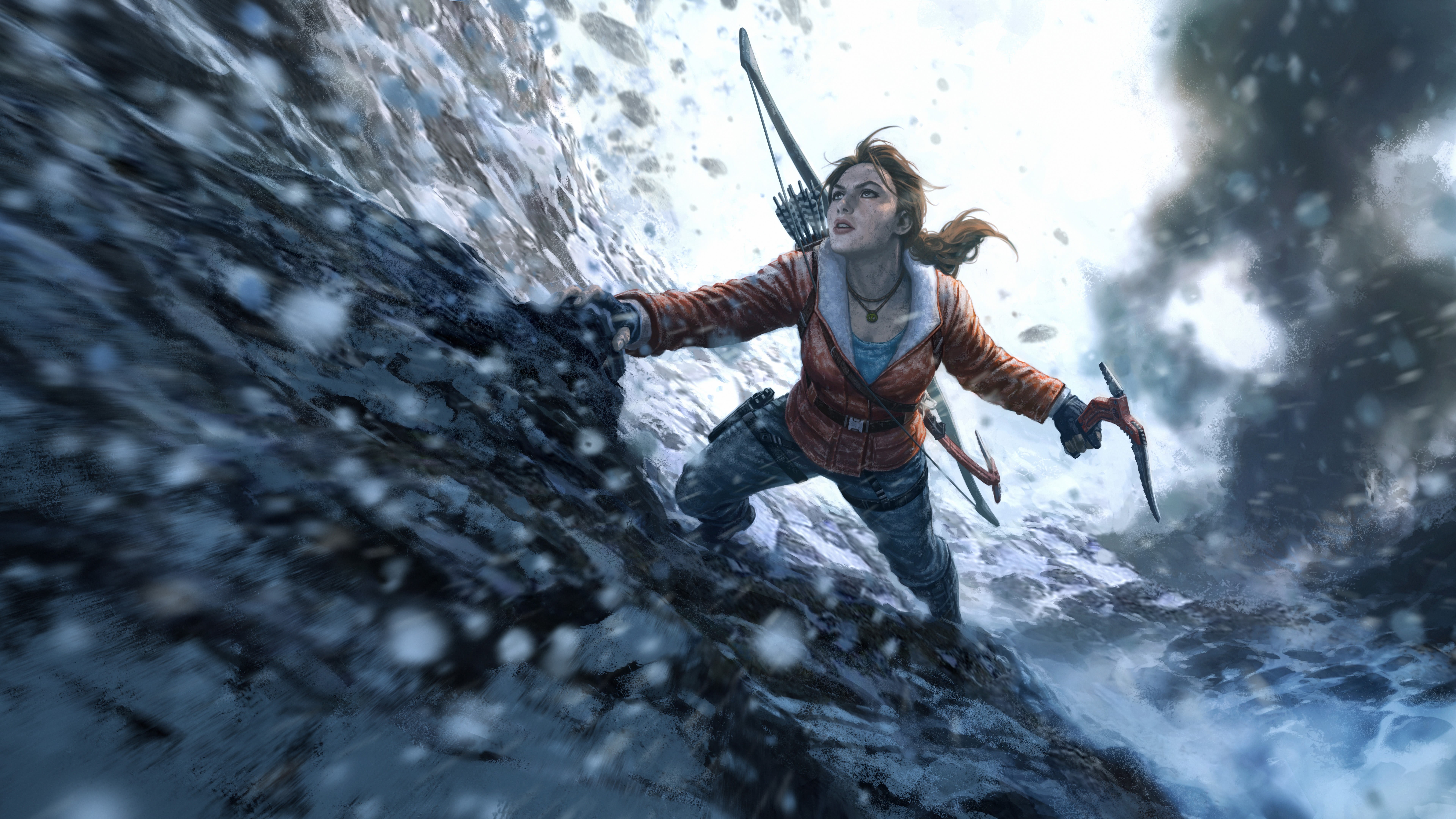 Rise of the Tomb Raider UHD 8K Wallpaper | Pixelz