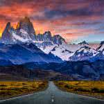 monte fitz roy mountain patagonian ice field patagonia uhd 4k wallpaper