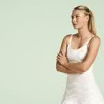 maria sharapova white dress pro tennis player uhd 8k wallpaper