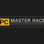 pc master race logo may our frame rates be high and tempatures low uhd 4k wallpaper
