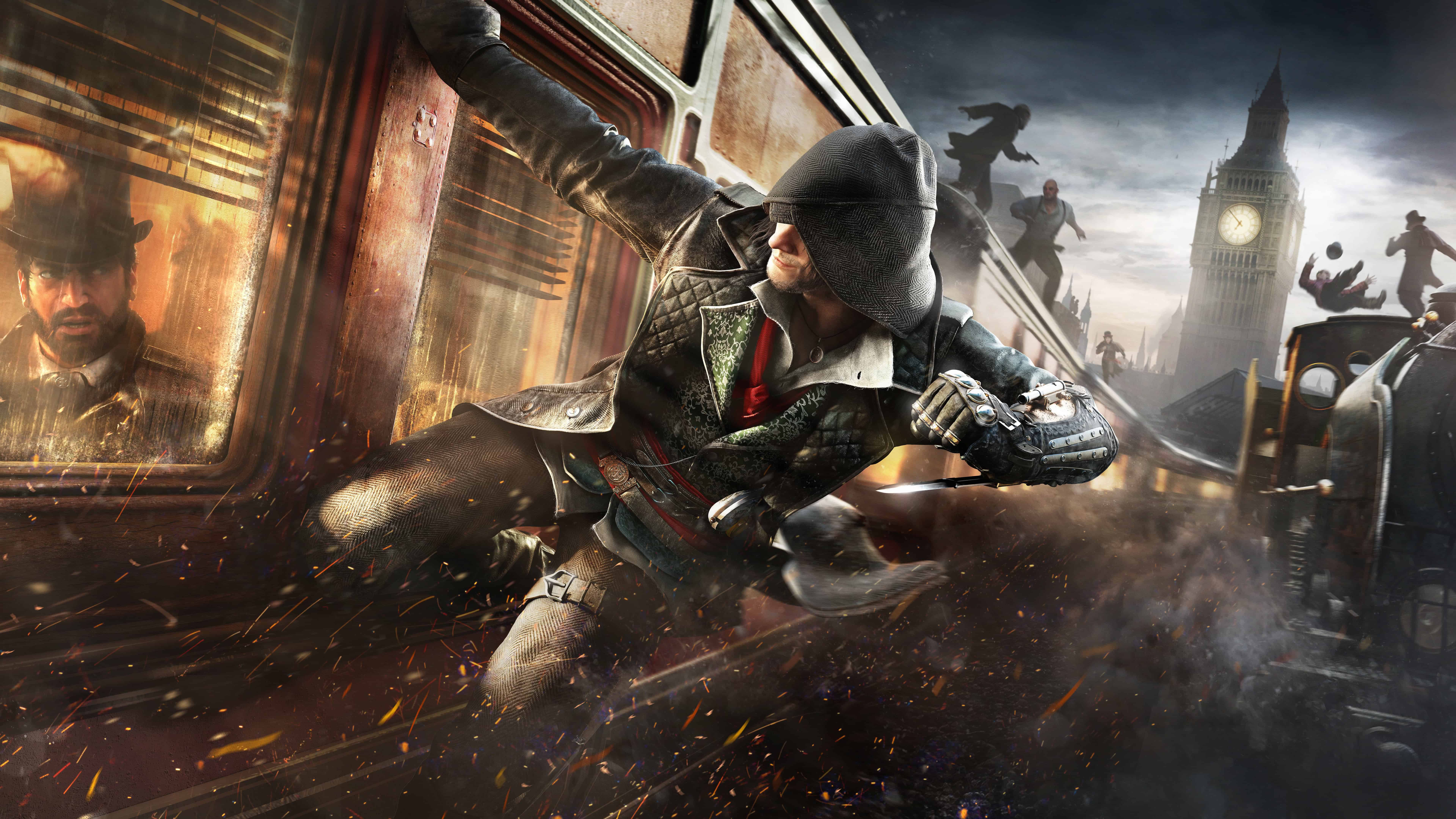 Assassins Creed Syndicate Train Uhd 8k Wallpaper Pixelz