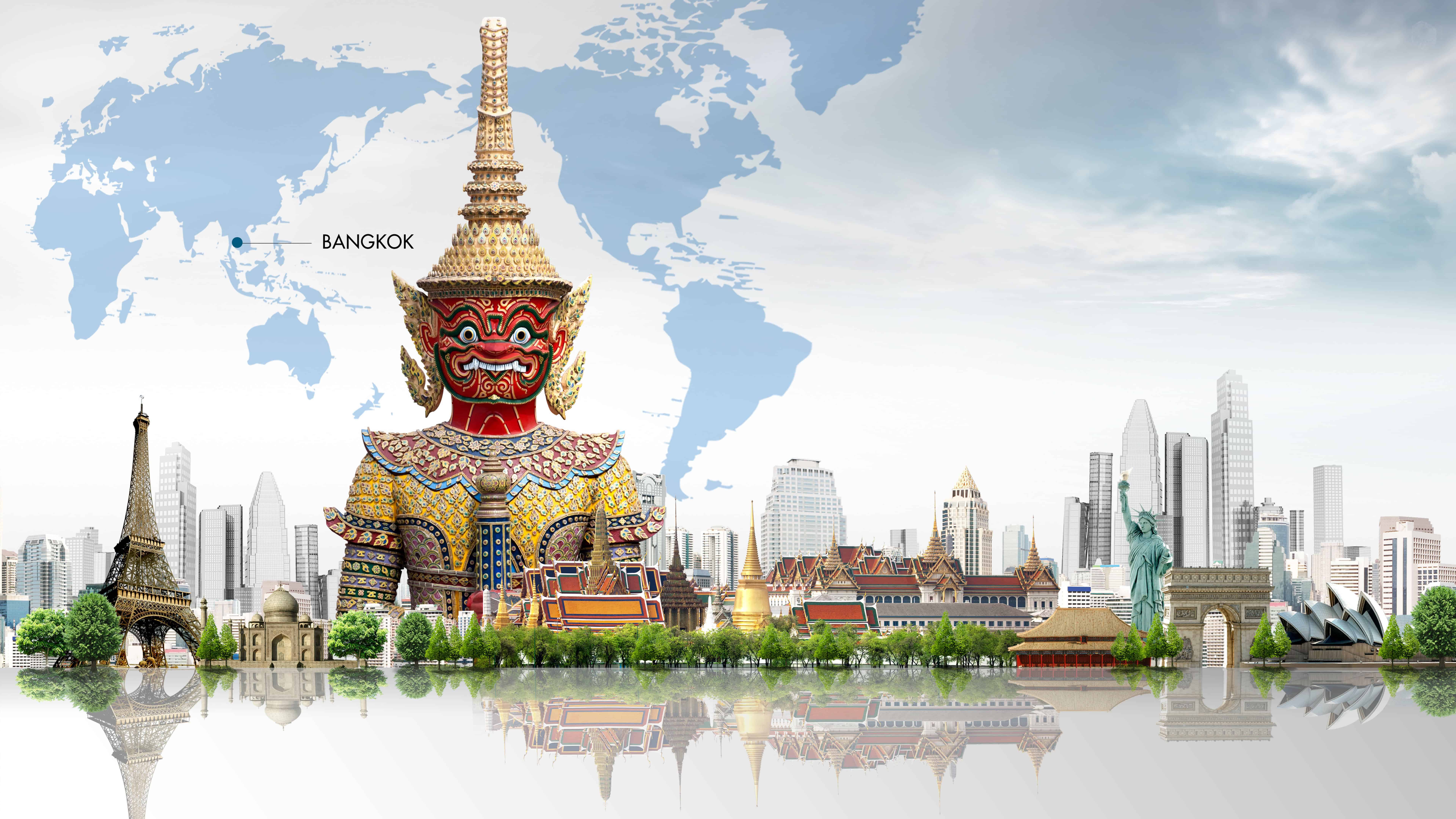 Bangkok Tourism Background Wallpapers 97423 - Baltana