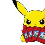 pikachu playing cards uhd 8k wallpaper