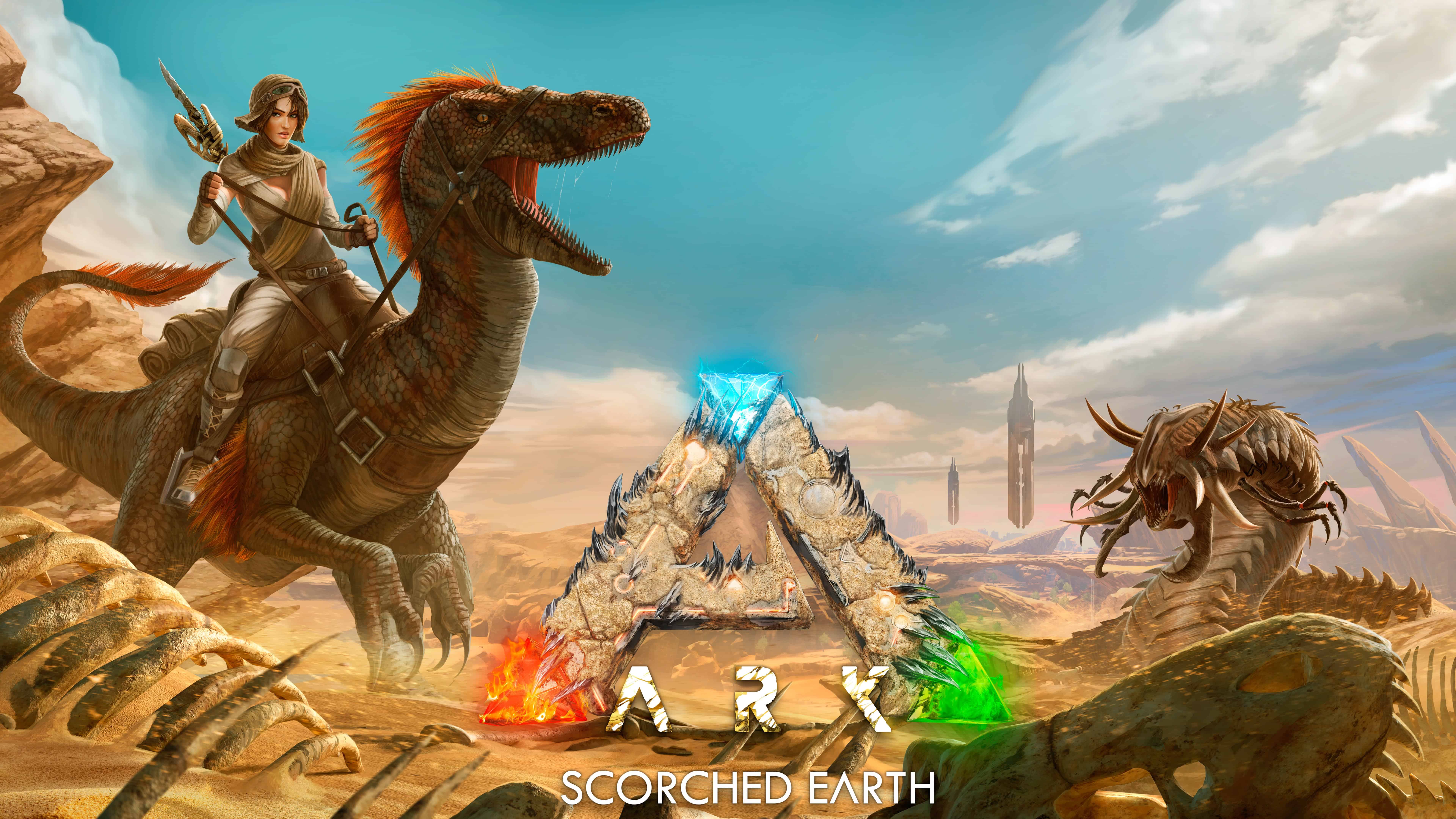 how to get to scorched earth ark