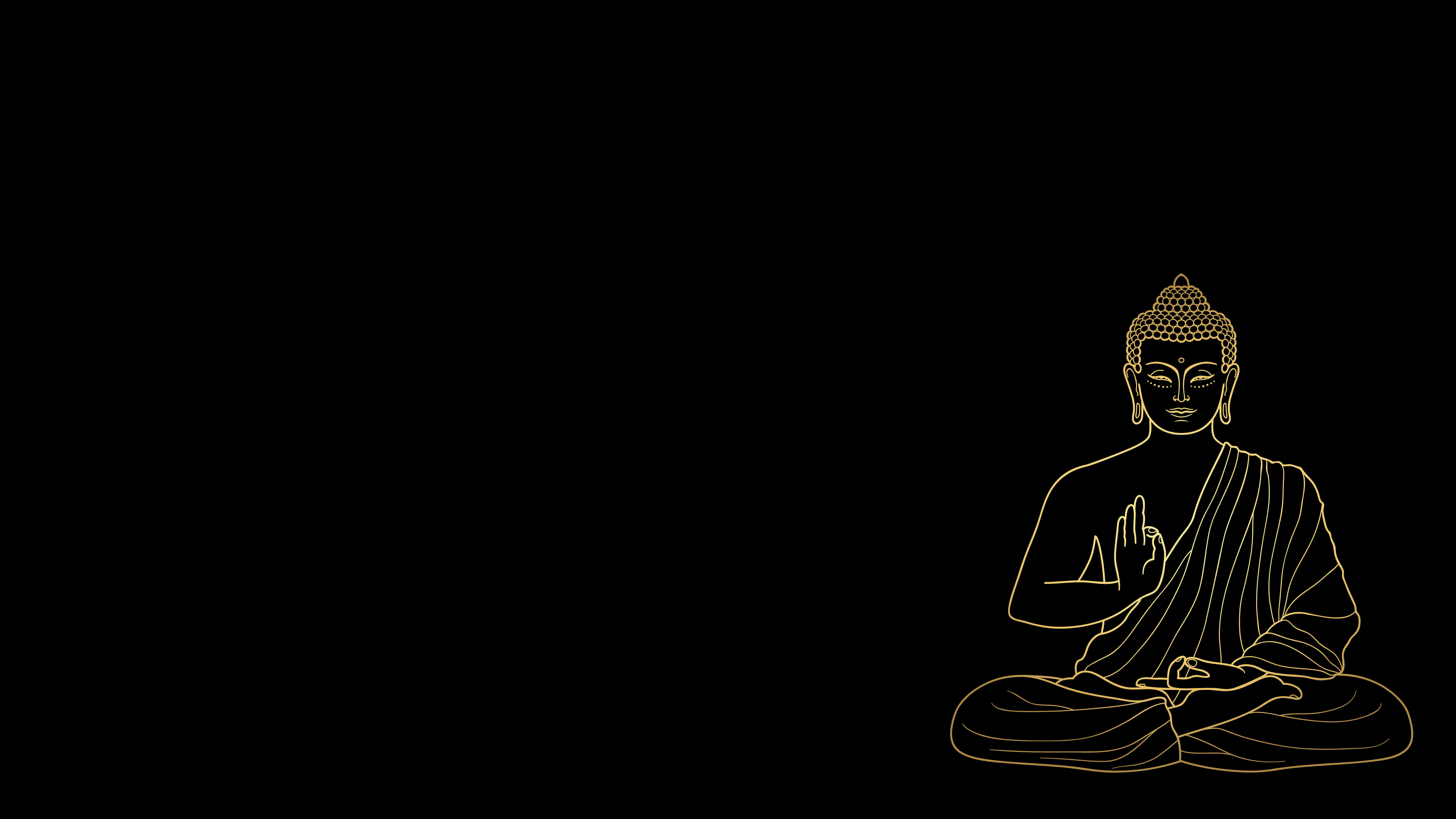 Buddha Meditating UHD 8K Wallpaper - Pixelz.cc