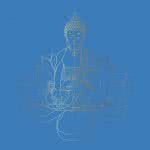 buddha sitting on a lotus uhd 8k wallpaper