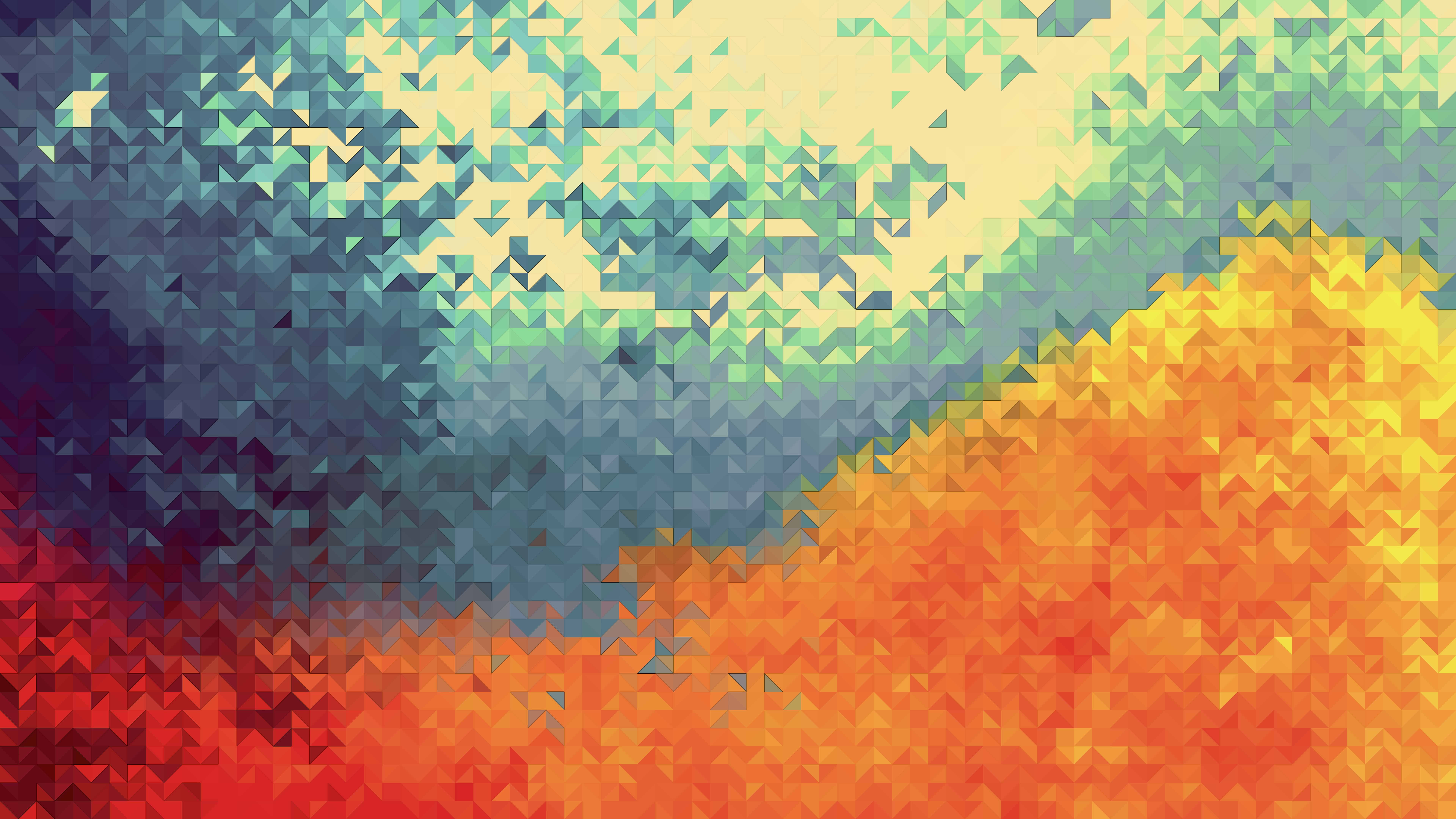 Colorful Abstract Geometry UHD 8K Wallpaper - Pixelz.cc