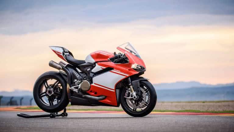 Wallpaper Ducati red motorcycle street 1920x1200 HD Picture Image