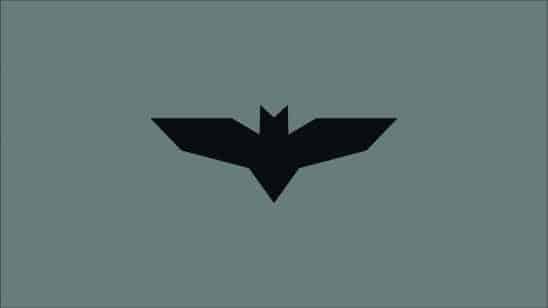 minimalism batman justice league logo uhd 8k wallpaper