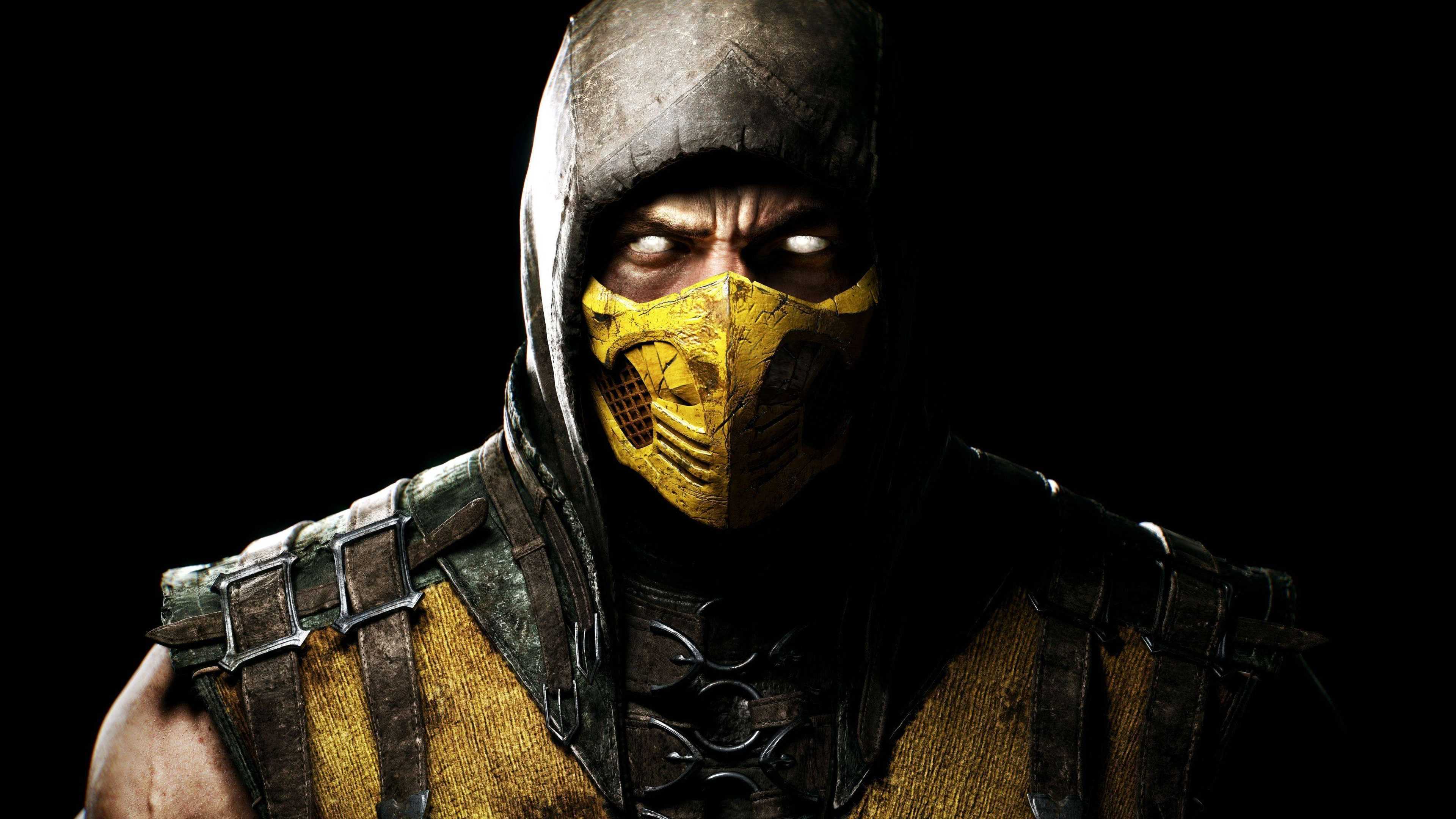 Mortal Kombat X Scorpion Uhd 4k Wallpaper Pixelz