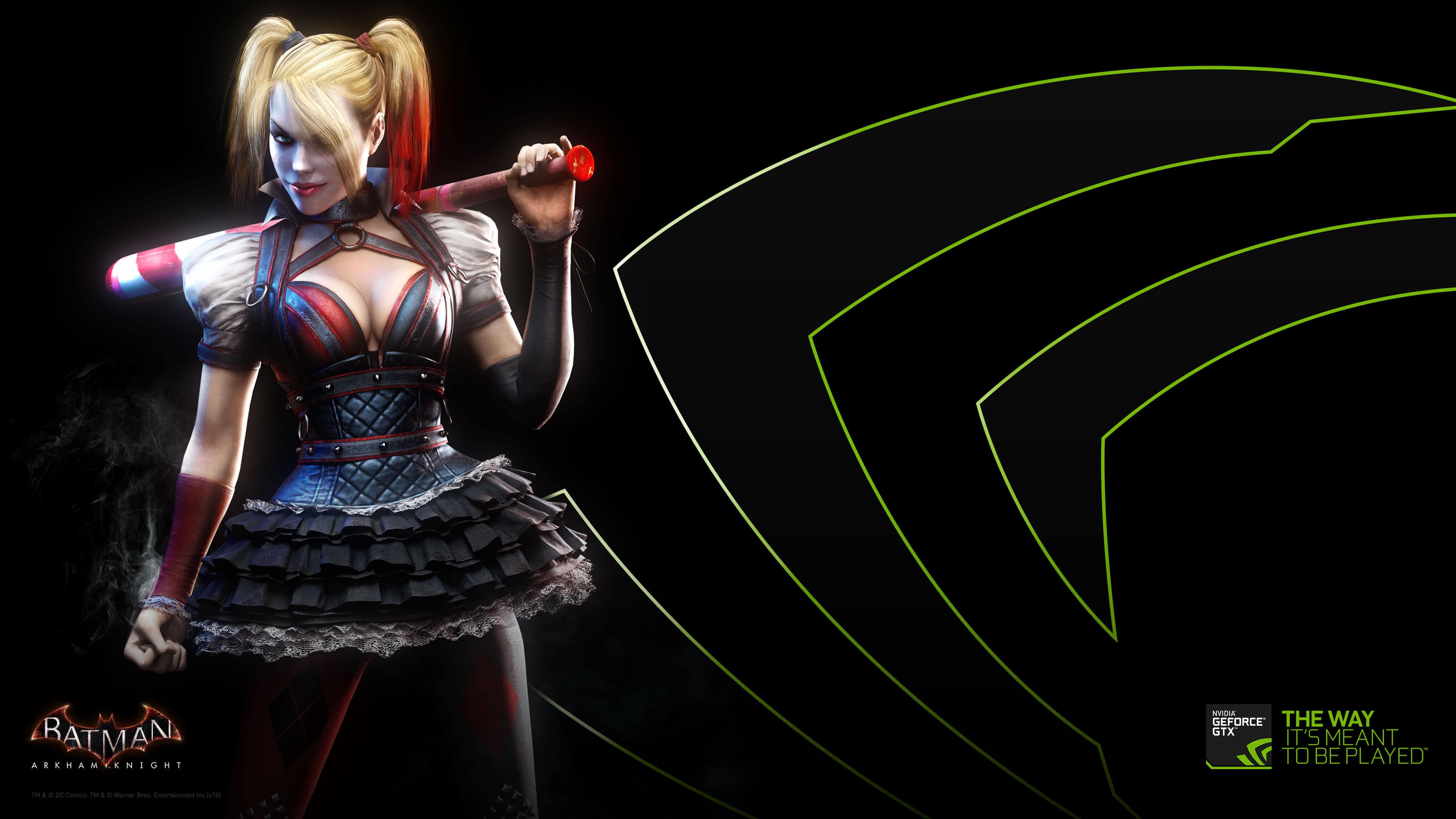 Chào mừng đến với bộ sưu tập Nvidia Harley Quinn Arkham Knight wallpaper, bạn sẽ được trải nghiệm những hình ảnh đẹp nhất về chất lượng đồ họa, mang đến sự thăng hoa cho màn hình của bạn.