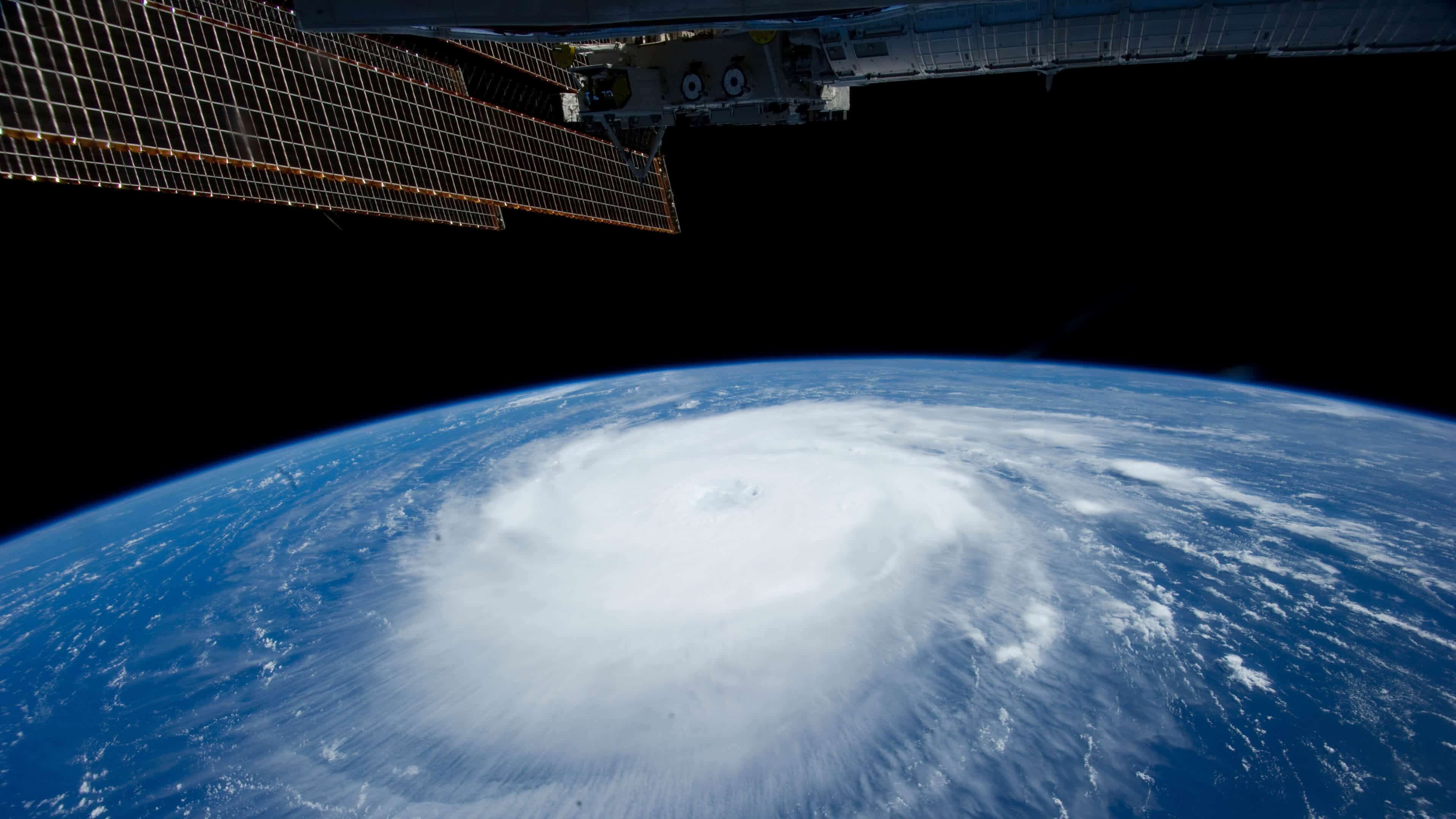 storm on earth from space uhd 4k wallpaper