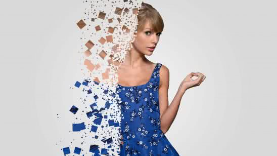 taylor swift blue dress uhd 8k wallpaper