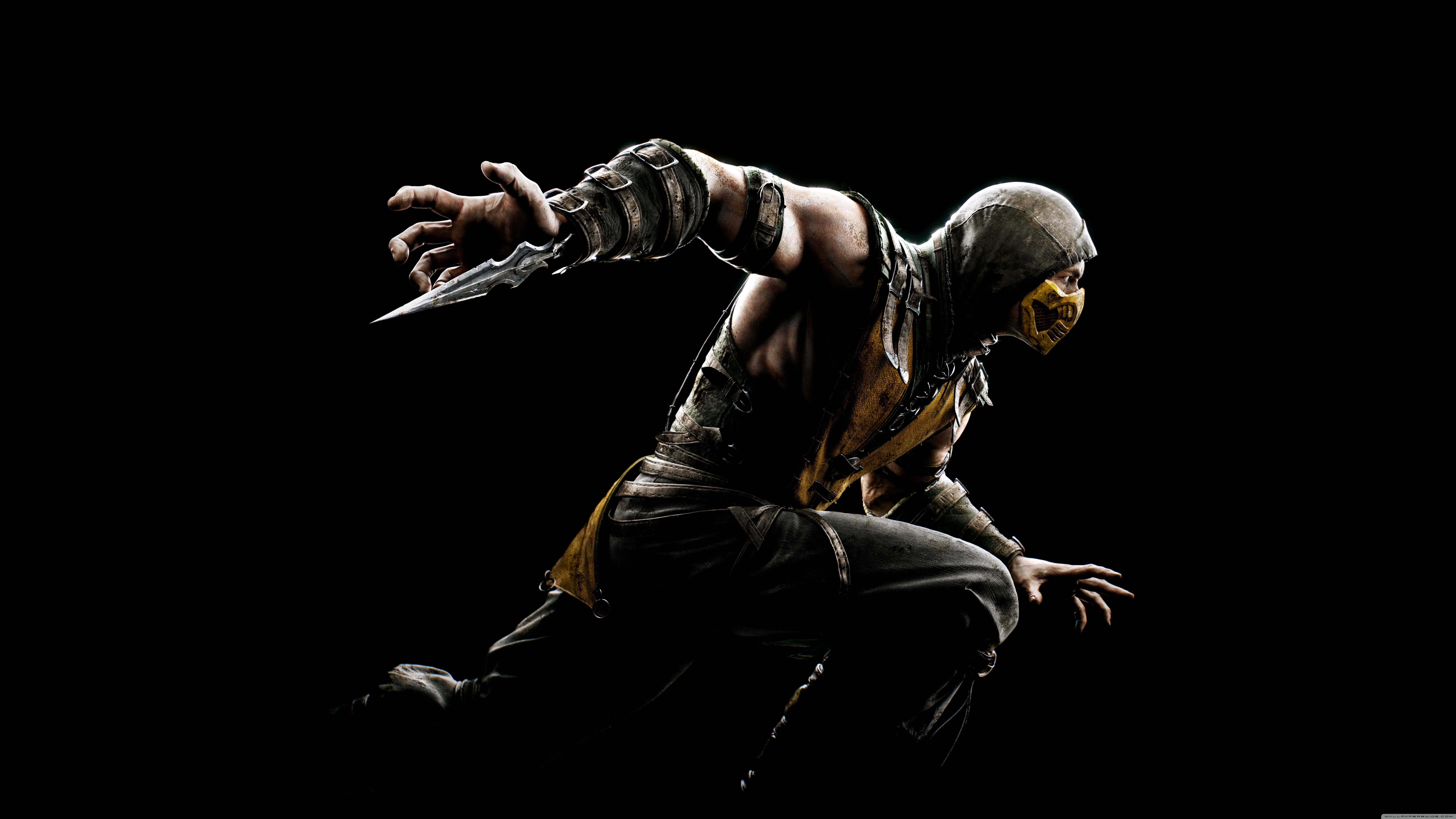 Mortal Kombat X Scorpion UHD 8K