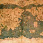 chinese vintage world map zheng he uhd 4k wallpaper