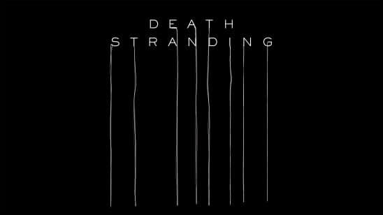 death stranding logo uhd 4k wallpaper