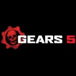 gears 5 logo uhd 4k wallpaper