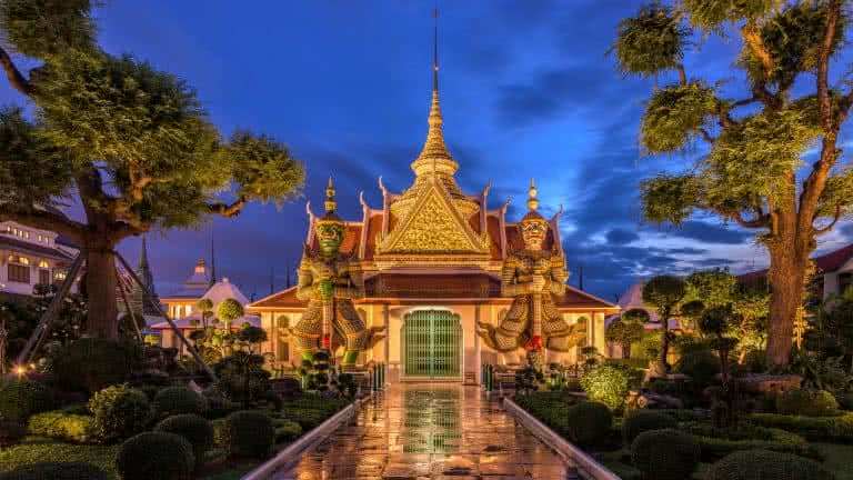 Wat Arun Buddhist Temple Bangkok Thailand UHD 4K Wallpaper | Pixelz