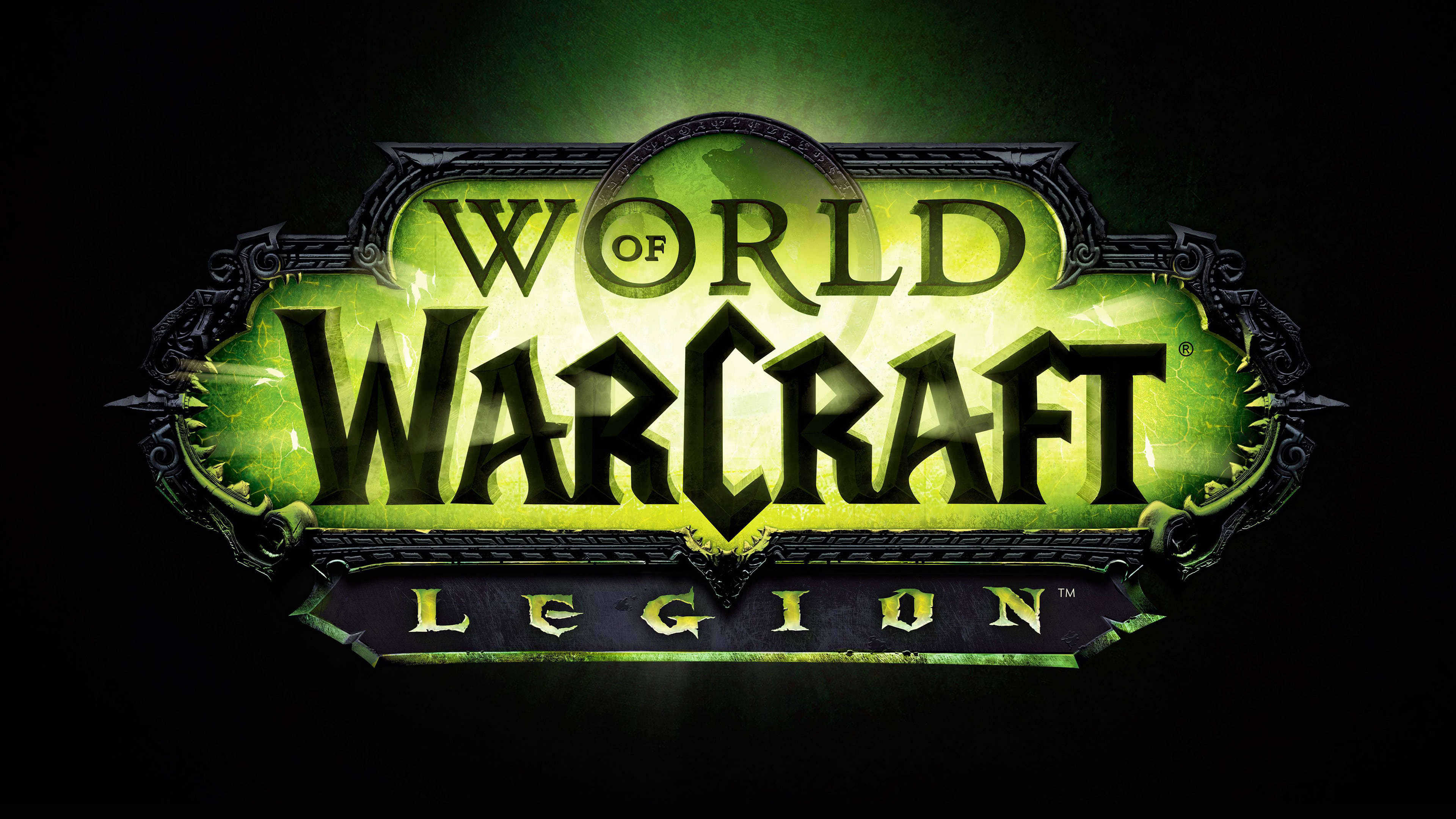 World Of Warcraft Legion Logo UHD 4K Wallpaper | Pixelz