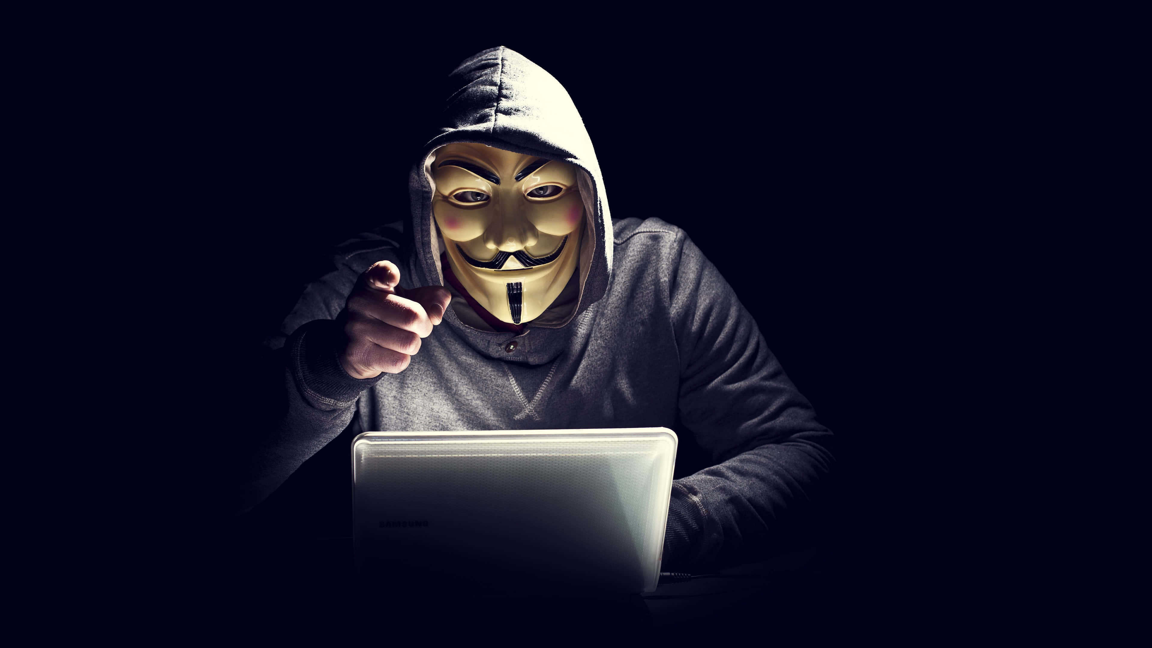 Anonymous Hacker UHD 4K Wallpaper - Pixelz.cc