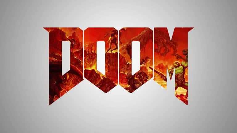 Doom Logo UHD 4K Wallpaper | Pixelz