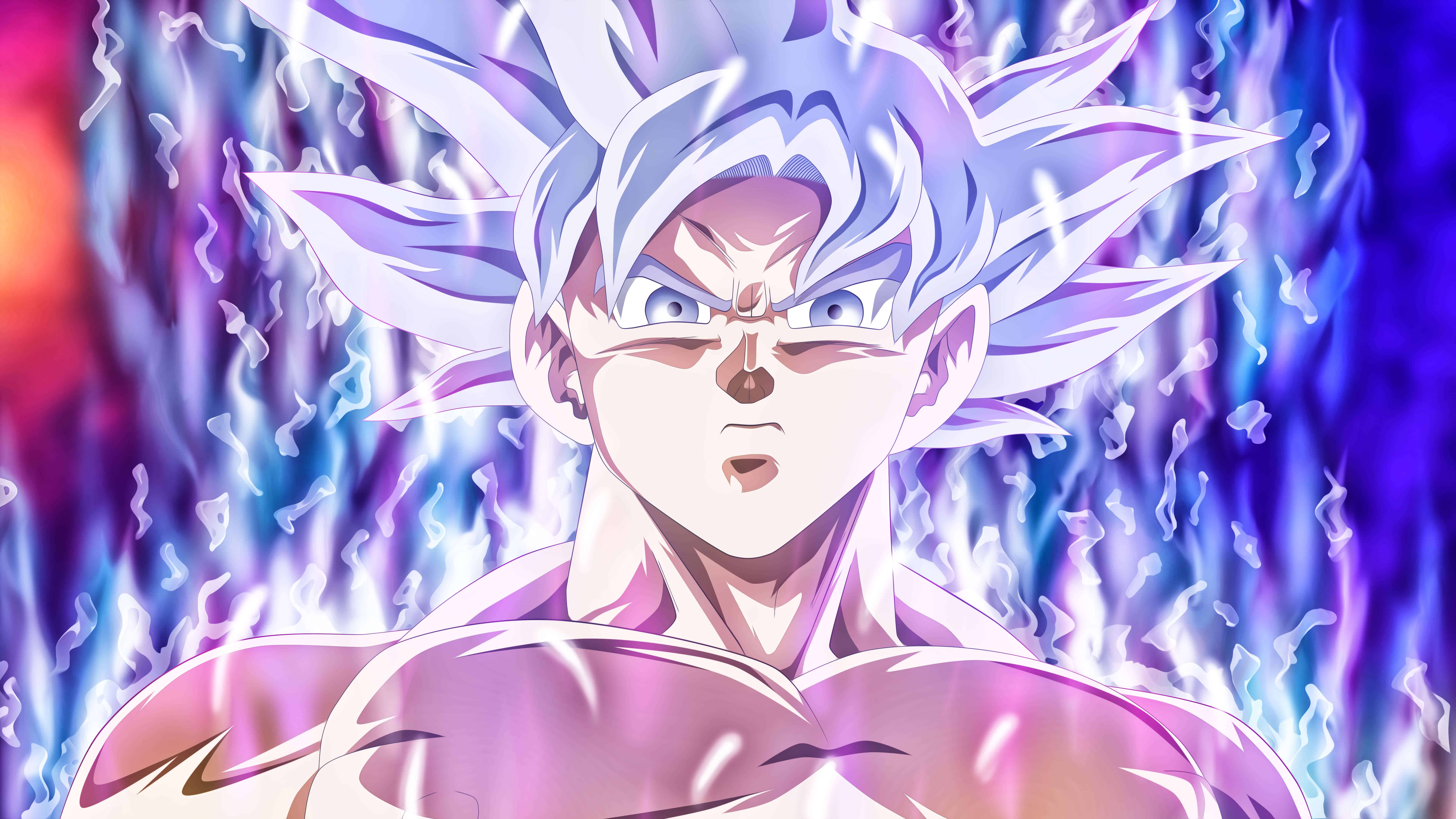 Dragon Ball Goku Mastered Ultra Instinct UHD 8K Wallpaper | Pixelz