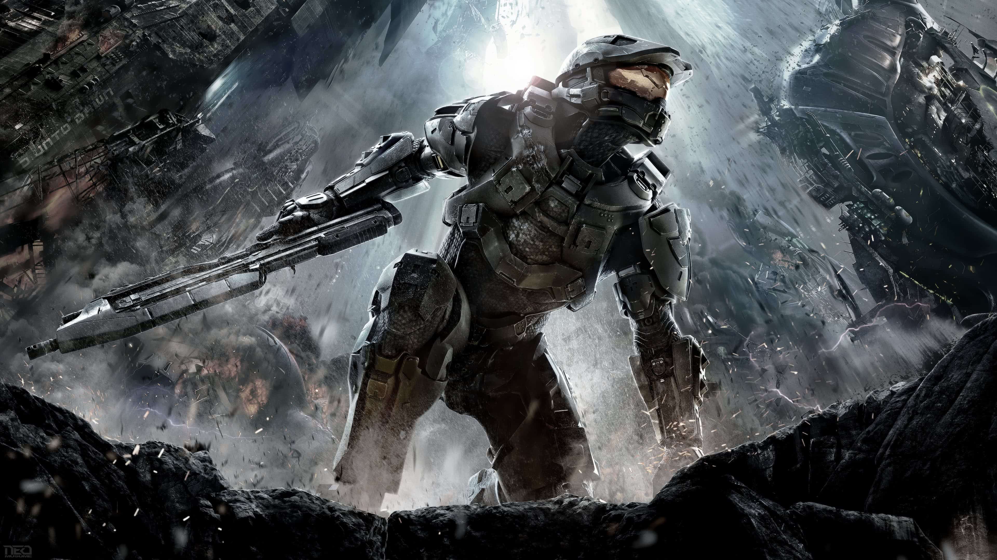 Halo 5 Guardians Master Chief Uhd 4k Wallpaper Pixelz