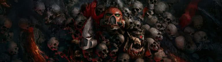 Warhammer 40K Dawn Of War 3 Skulls Dual Monitor Wallpaper | Pixelz