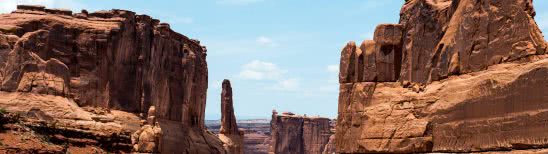 courthouse towers arches national park united states dual monitor wallpaper