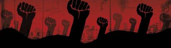 fists of freedom revolution dual monitor wallpaper