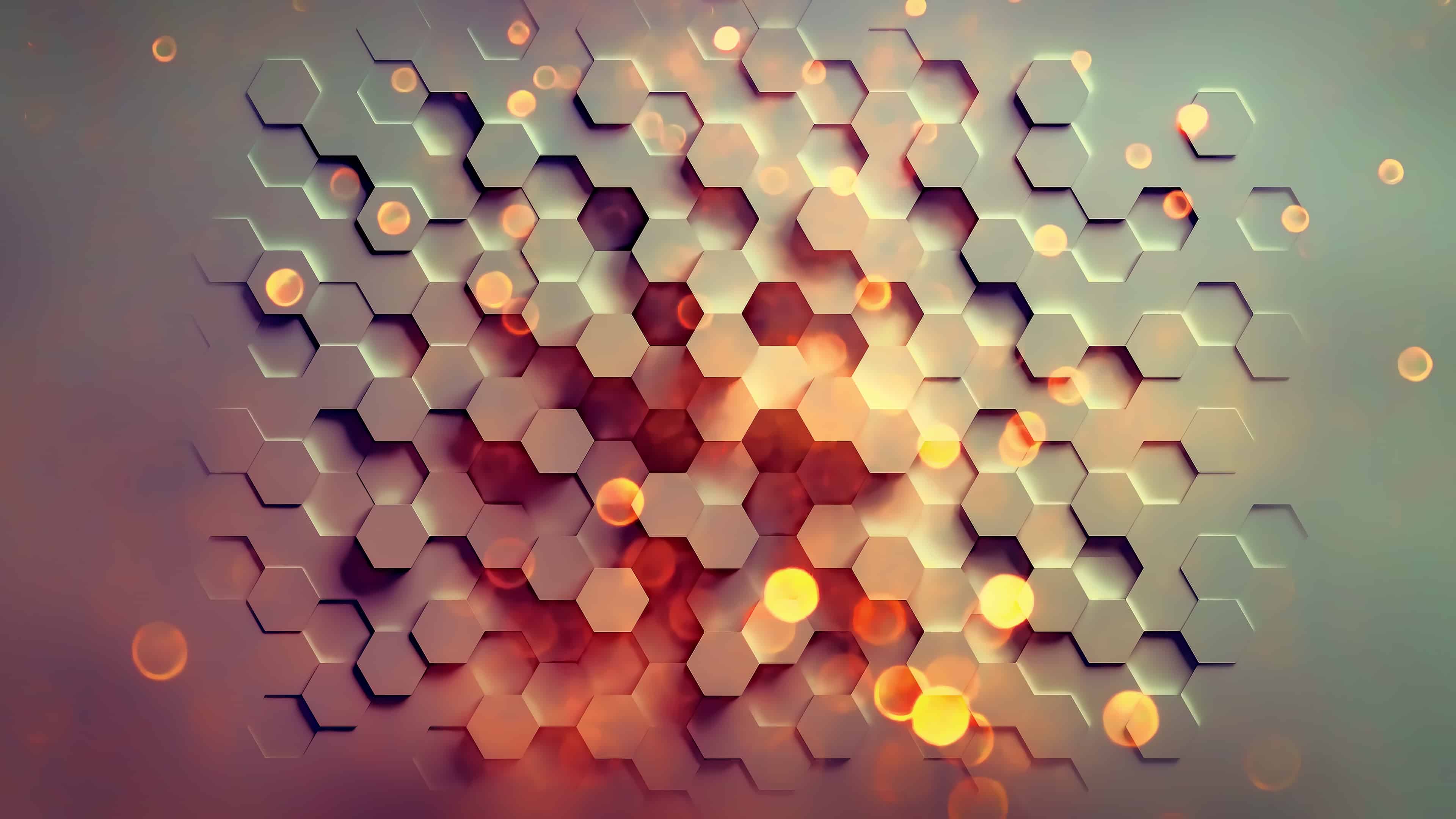 Hexagon Pattern UHD 4K Wallpaper | Pixelz
