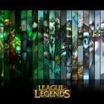 league of legends champions triple monitor wallpaper
