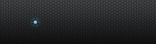 octagon pattern black and blue dual monitor wallpaper