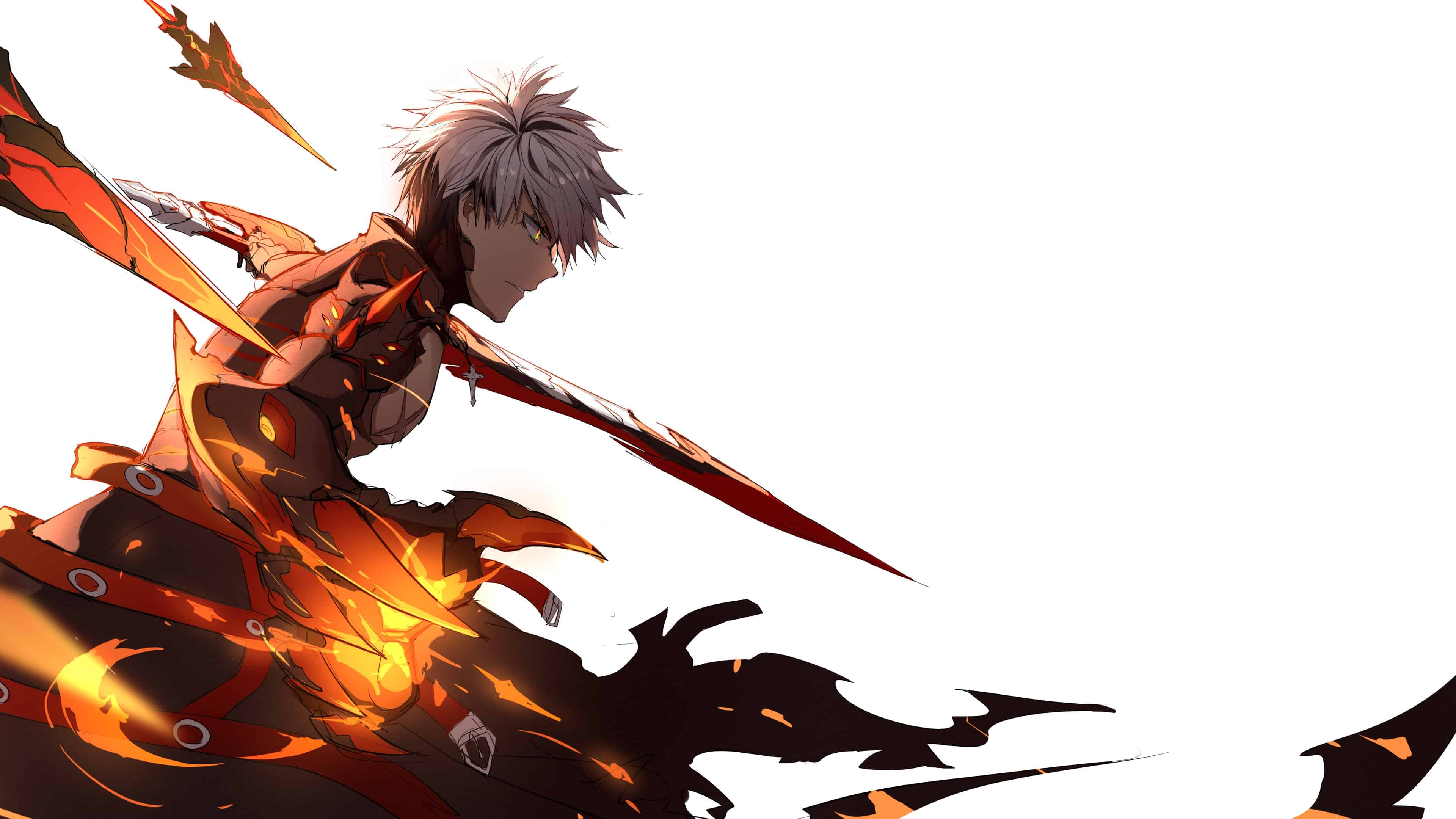 Download wallpaper anime, elsword, tyan, section art in resolution 2560x1440