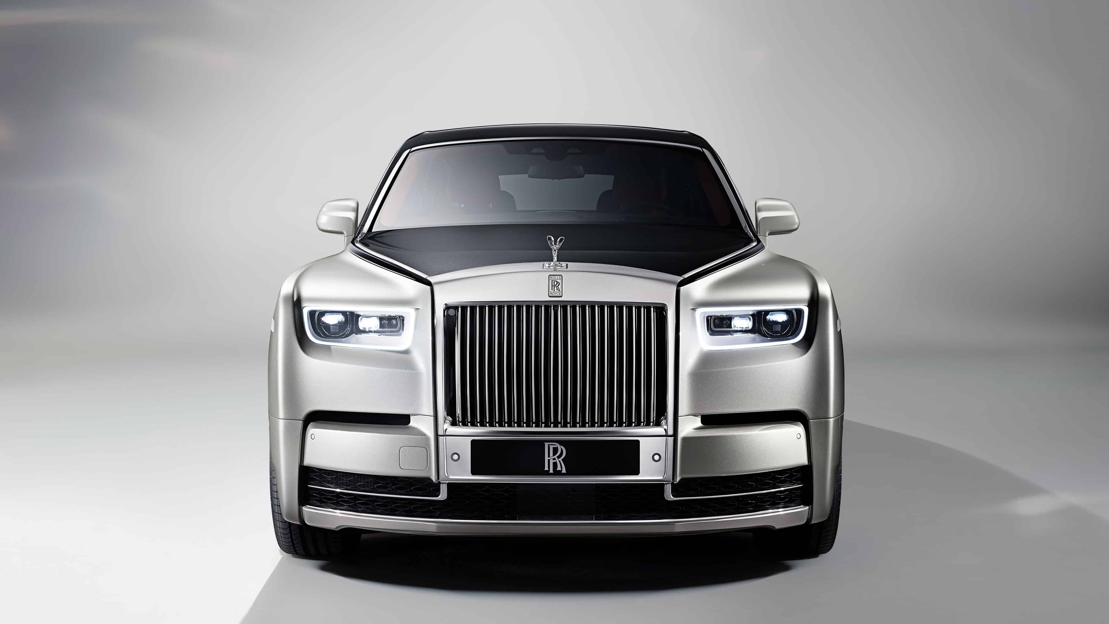 Rolls Royce Phantom Silver UHD 4K Wallpaper | Pixelz