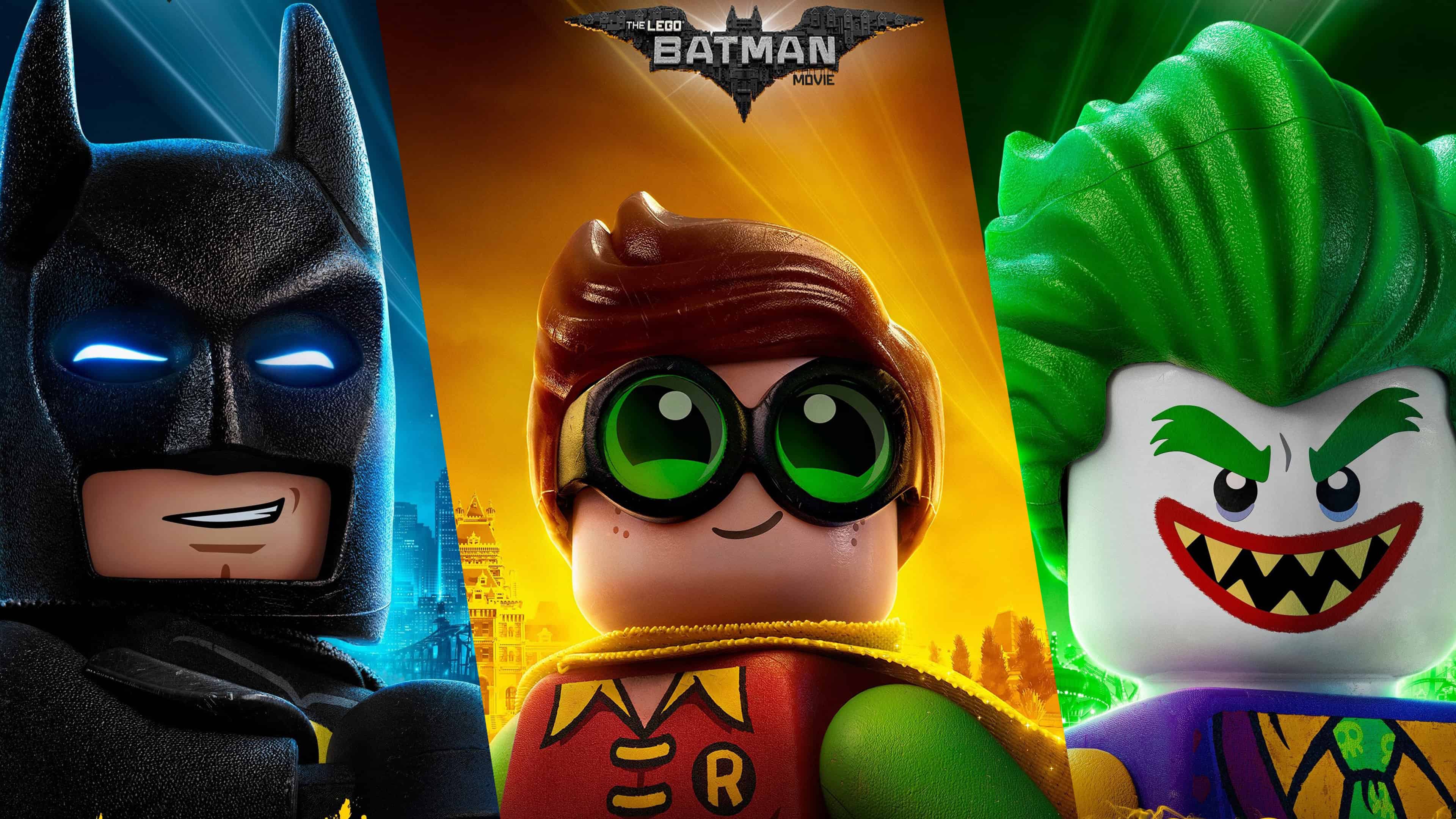 The Lego Batman Movie Joker Robin And Batman Uhd 4k