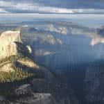 yosemite national park -clouds rest mountain california united states dual monitor wallpaper
