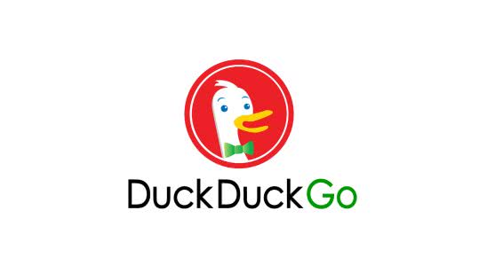 duck duck go logo uhd 4k wallpaper