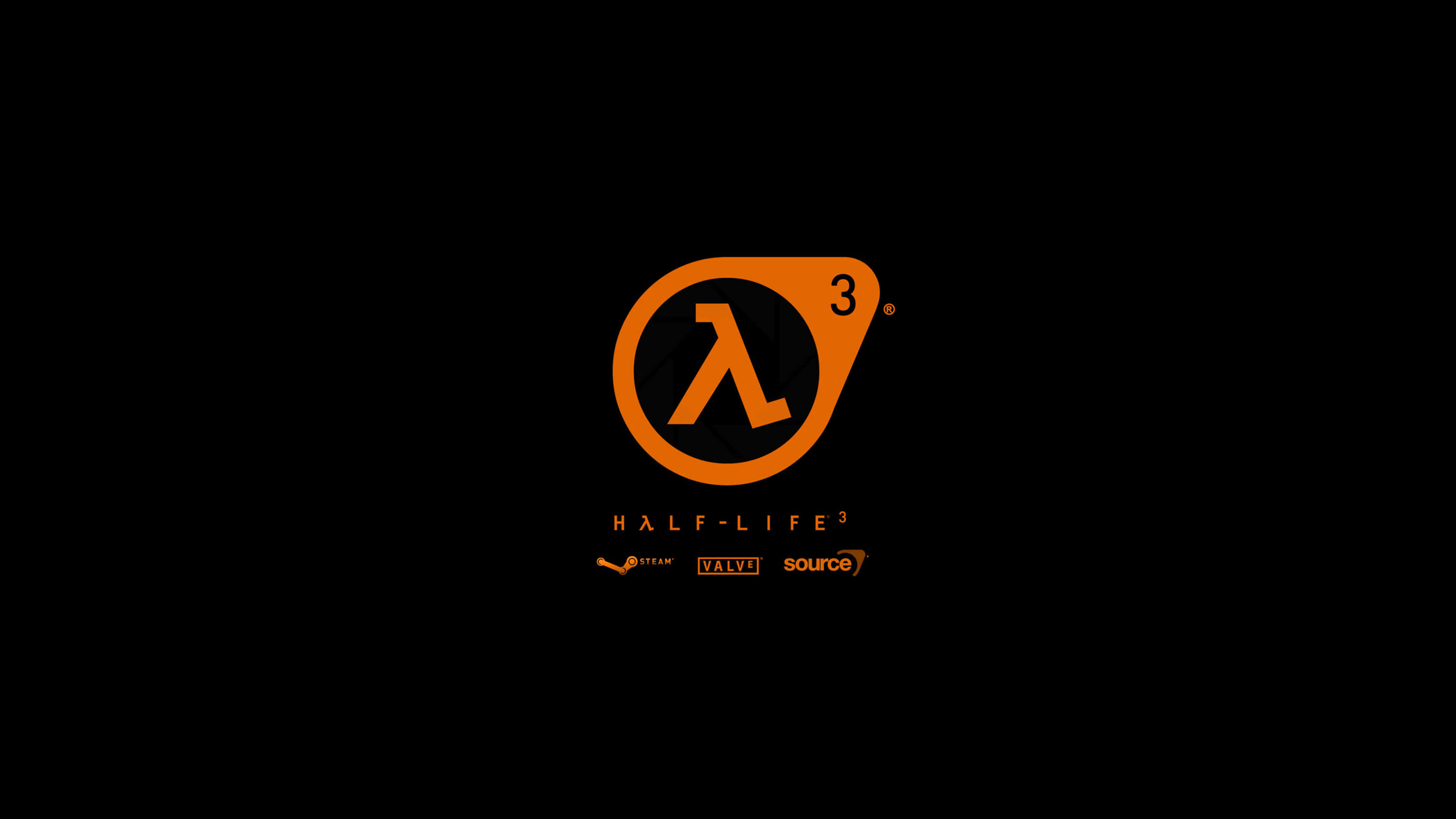 Half Life 3 Logo UHD 4K Wallpaper | Pixelz