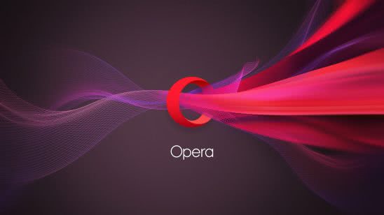 opera logo wqhd 1440p wallpaper