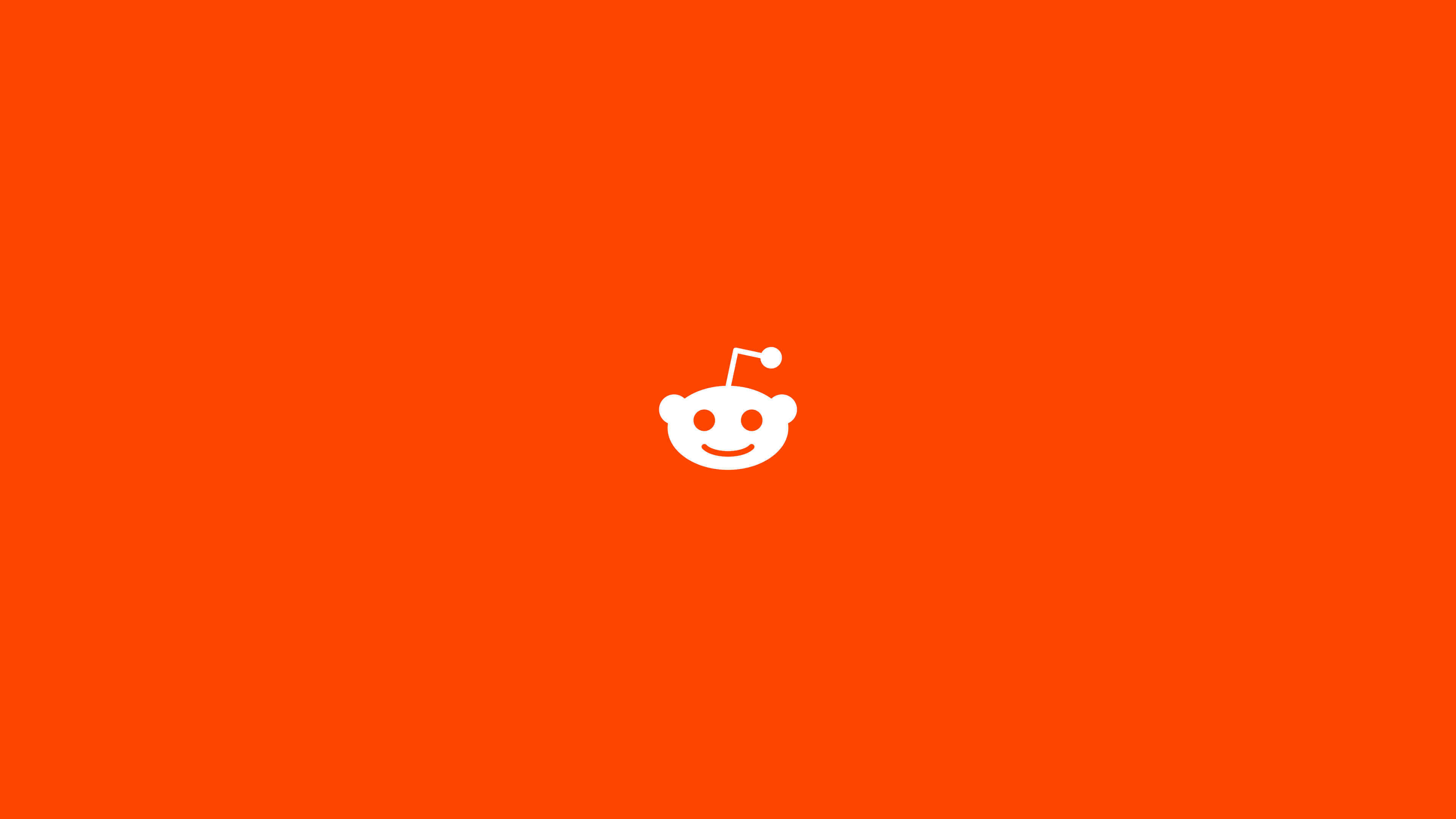 Reddit Orange Logo UHD 4K Wallpaper | Pixelz