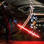 star wars battlefront soldier with lightsaber uhd 4k wallpaper