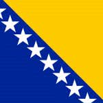 bosnia and herzegovina flag uhd 4k wallpaper